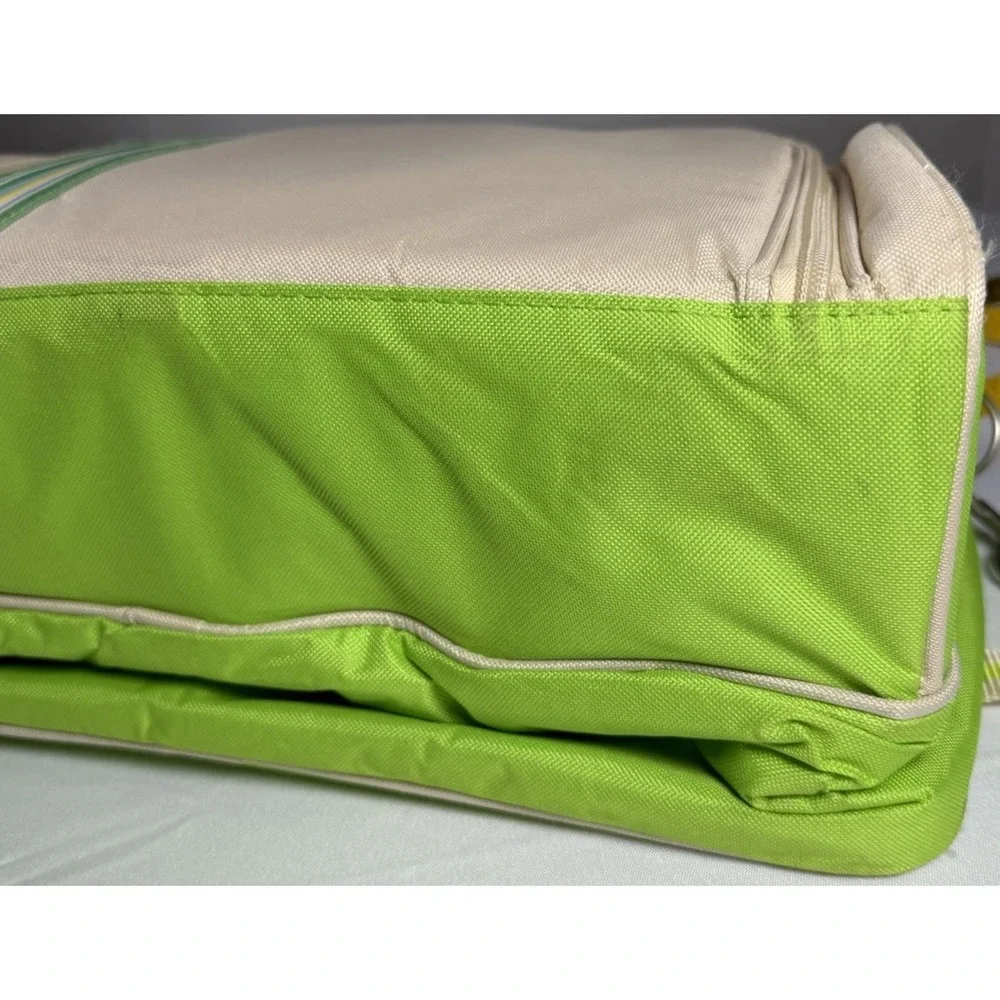 Picnic Bag Pack 4 Person IBM company Hamper Cooler Mugs Plates‎ Cutlery Travel